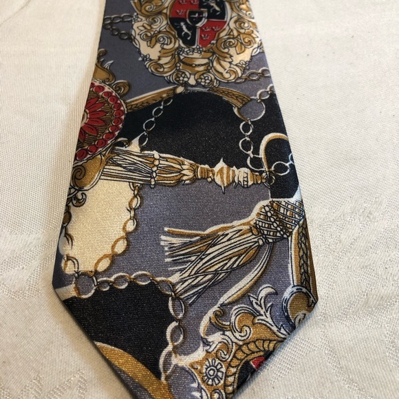 Mens Vintage Neckties 3 Ties Protocol Martino Datocci - Picture 7 of 11